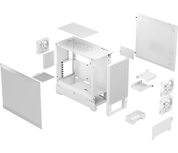 FRACTAL DESIGN Pop Air TG Clear Tint RGB biała FD-C-POR1A-01 - 1051247 - zdjęcie 11